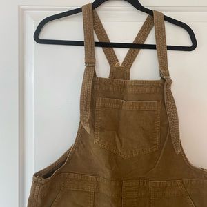 Corduroy overalls